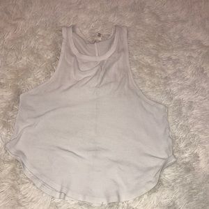 Forever 21 women’s size S flowy plain white tank